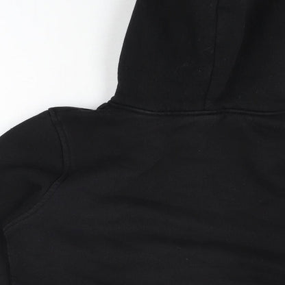 Air Jordan Boys Black Cotton Pullover Hoodie Size 11 Years Pullover