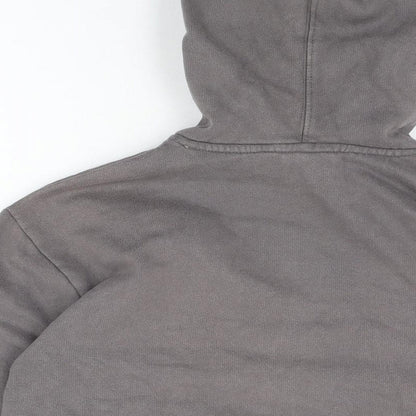 SuperFly Womens Grey Cotton Pullover Hoodie Size S Pullover - Superfly Luxury