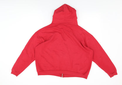 Garland Sport Womens Red Cotton Full Zip Hoodie Size L Zip - Martha's Vineyard