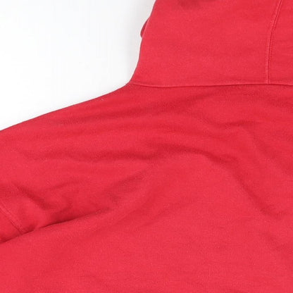 Garland Sport Womens Red Cotton Full Zip Hoodie Size L Zip - Martha's Vineyard
