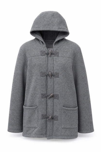 Womens UK Size L Cotton Traders Grey Overcoat