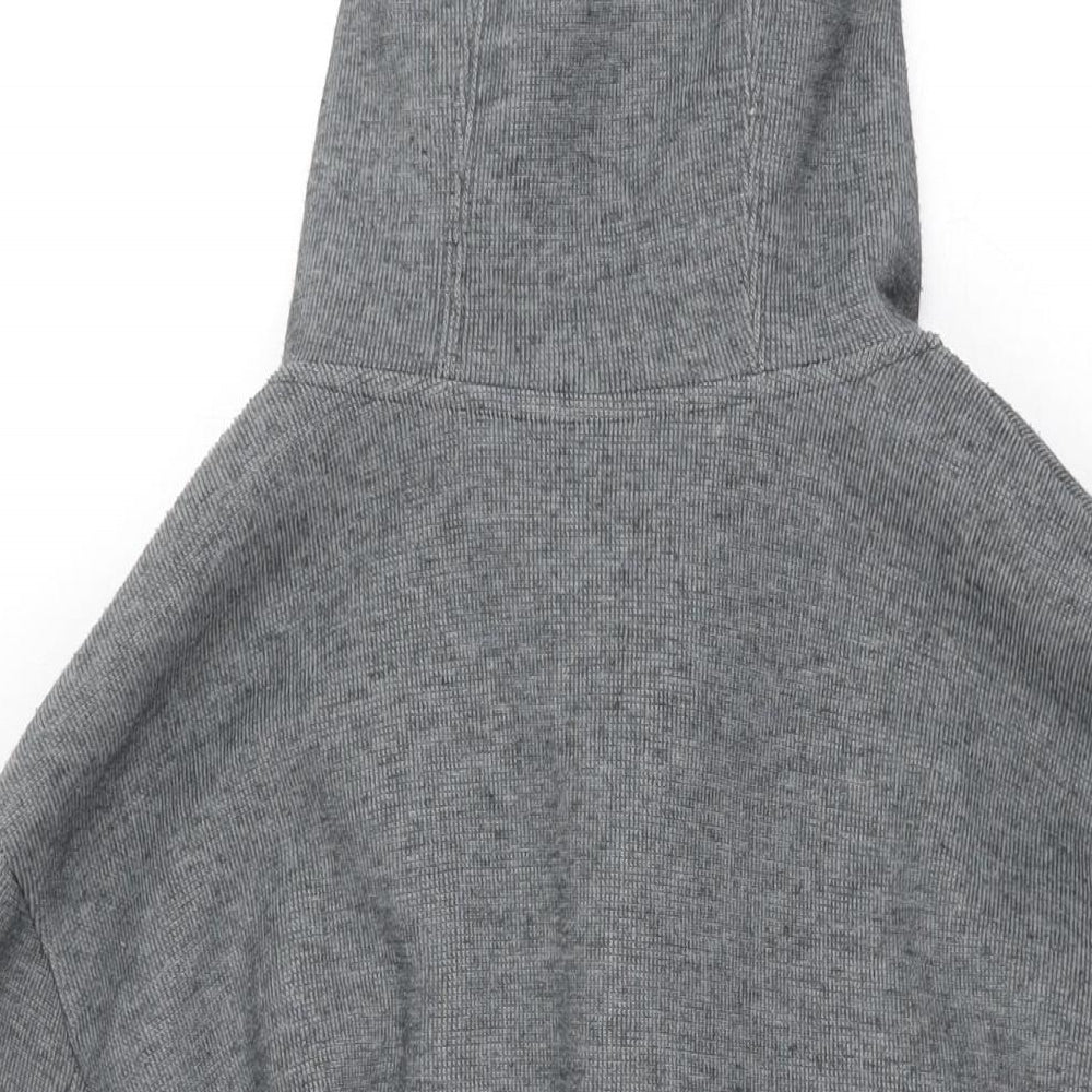 Womens UK Size L Cotton Traders Grey Overcoat