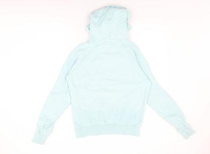 Quba & Co Womens Blue Cotton Pullover Hoodie Size 6 Pullover - British Sailmakers