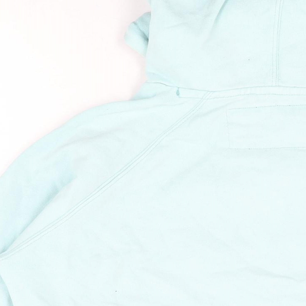 Quba & Co Womens Blue Cotton Pullover Hoodie Size 6 Pullover - British Sailmakers