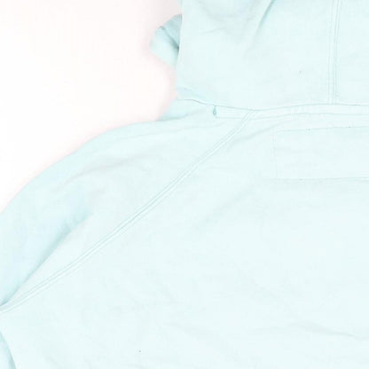 Quba & Co Womens Blue Cotton Pullover Hoodie Size 6 Pullover - British Sailmakers