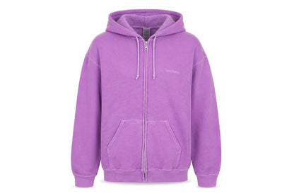 Mens UK Size S Urban Outfitters Purple Full Zip Hoodie