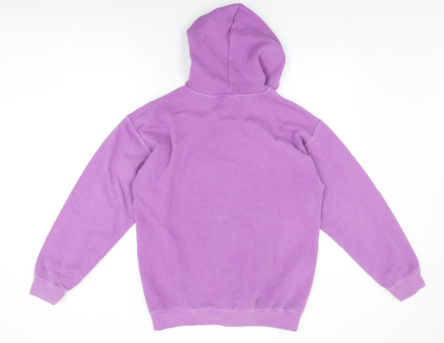 Urban Outfitters Mens Purple Cotton Full Zip Hoodie Size S