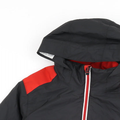 Wed'ze Boys Red Rain Coat Coat Size 10 Years Zip