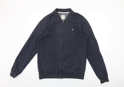Mens UK Size S Jack Wills Blue Full Zip Sweatshirt