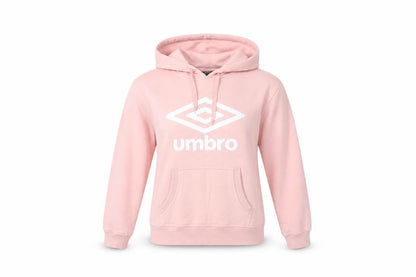 Umbro Womens Pink Cotton Pullover Hoodie Size S Pullover