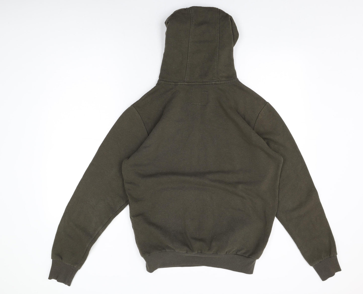 Mens UK Size S Dissident Green Pullover Hoodie