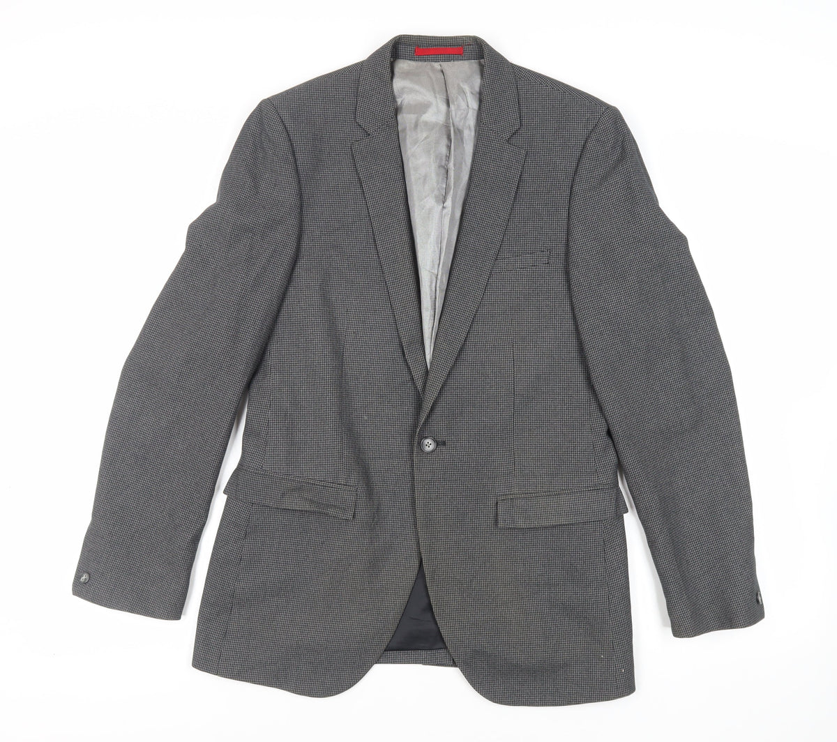 Mens UK Size 38 Ventuno 21 Regular Grey Suit Jacket