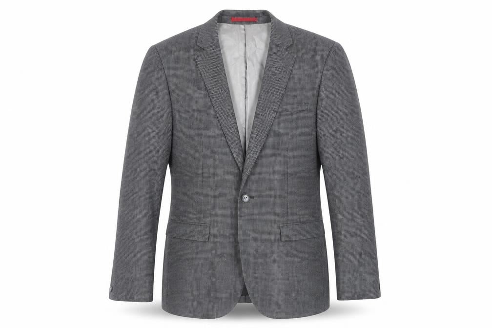 Mens UK Size 38 Ventuno 21 Regular Grey Suit Jacket