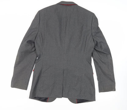 Mens UK Size 38 Ventuno 21 Regular Grey Suit Jacket