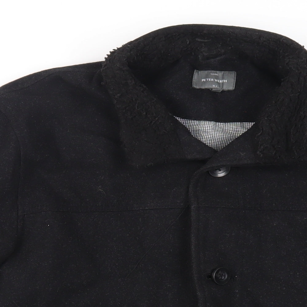 Mens UK Size L Peter Werth Black Jacket