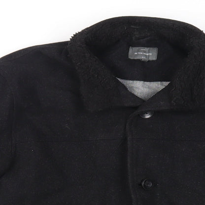 Mens UK Size L Peter Werth Black Jacket
