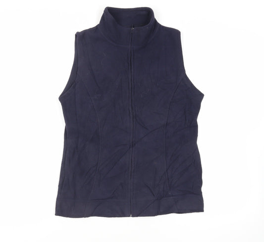 Womens UK Size S EWM Blue Gilet