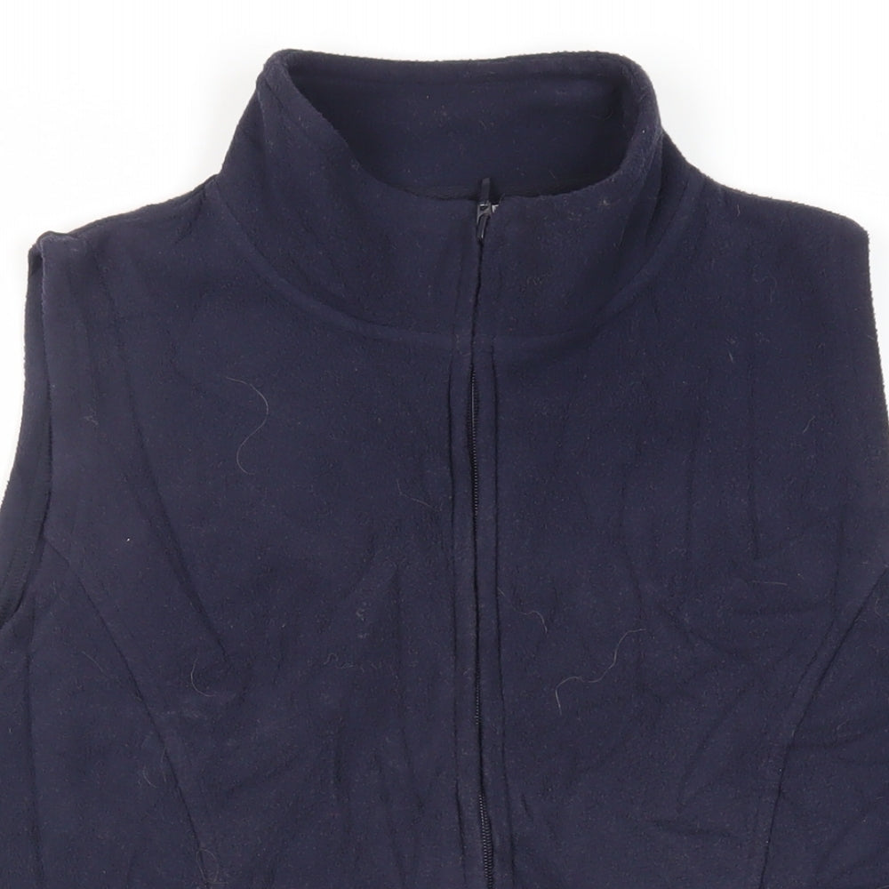 Womens UK Size S EWM Blue Gilet