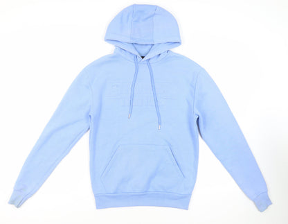 Mens UK Size XS Stranger Things Blue Pullover Hoodie