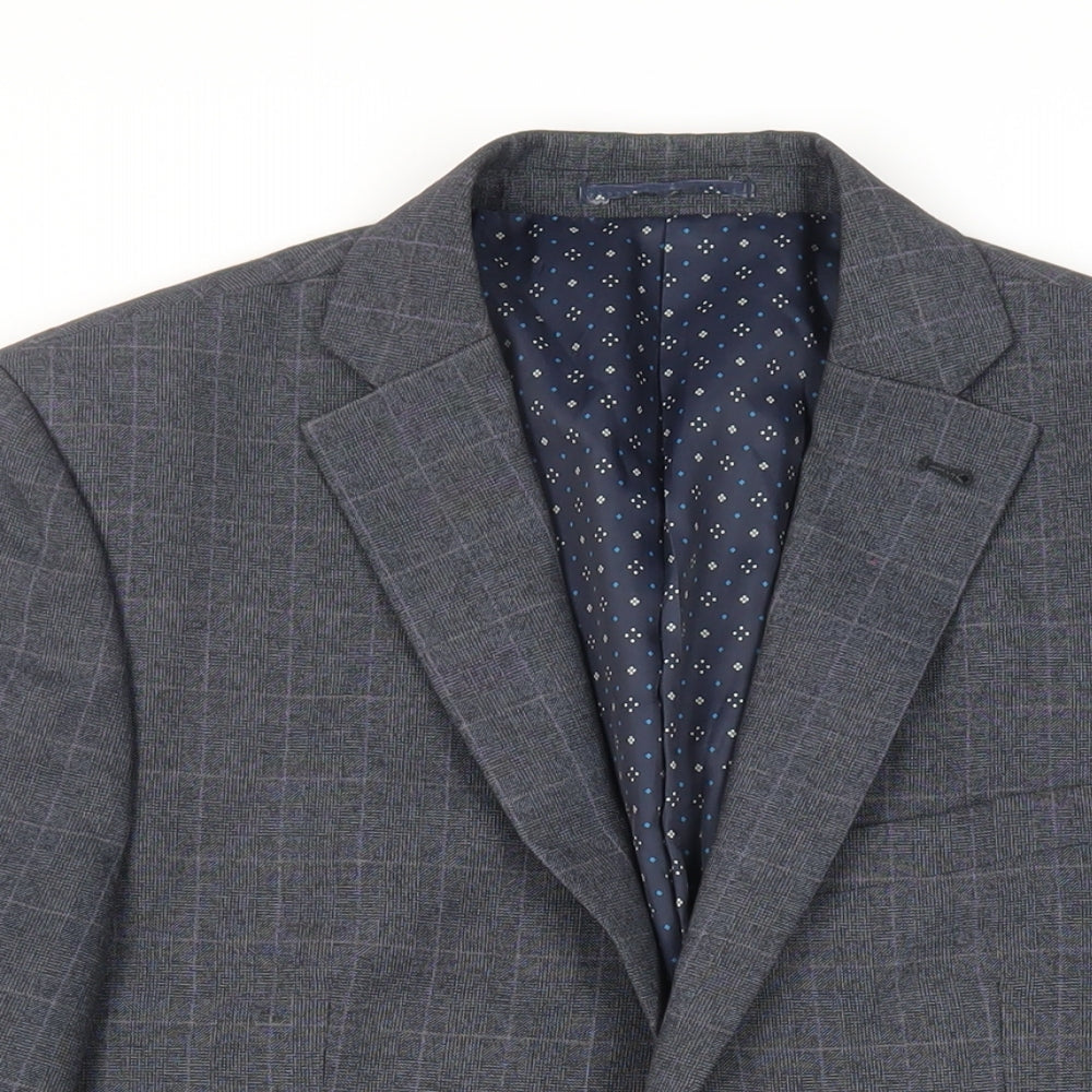 Mens UK Size 40 NEXT Regular Grey Suit Jacket