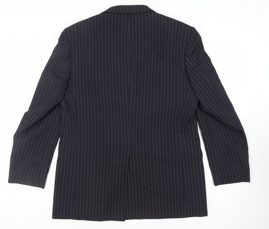 Mens UK Size 44 Marks and Spencer Regular Blue Suit Jacket