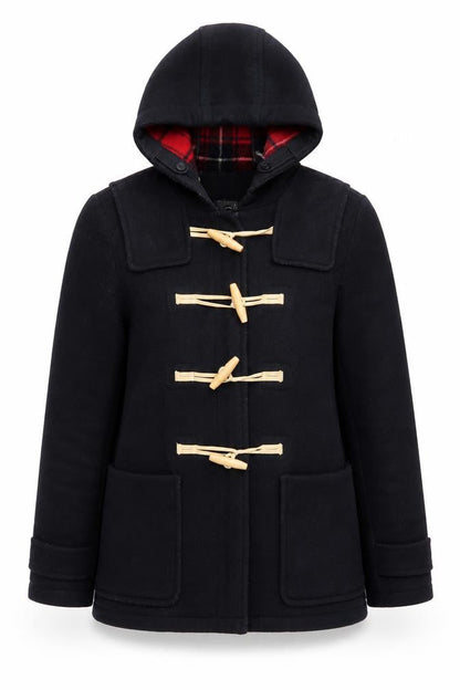 Womens UK Size S Gap Black Pea Coat