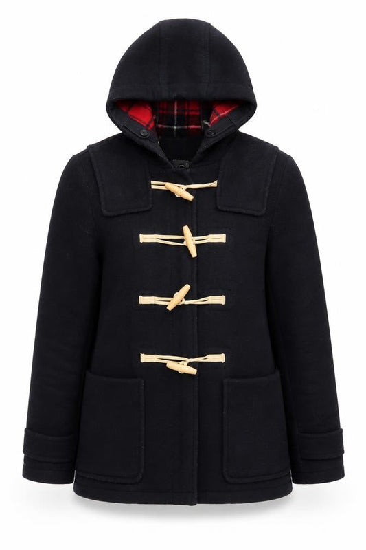 Womens UK Size S Gap Black Pea Coat