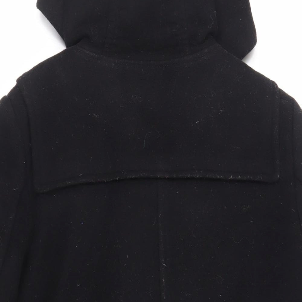 Womens UK Size S Gap Black Pea Coat