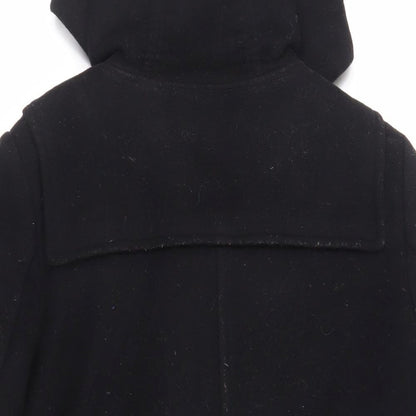 Womens UK Size S Gap Black Pea Coat