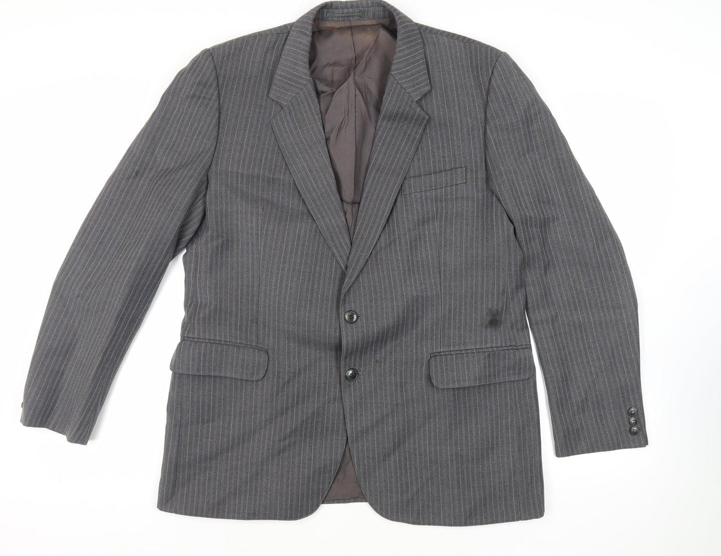 Mens UK Size 44 Boss Regular Grey Suit Jacket