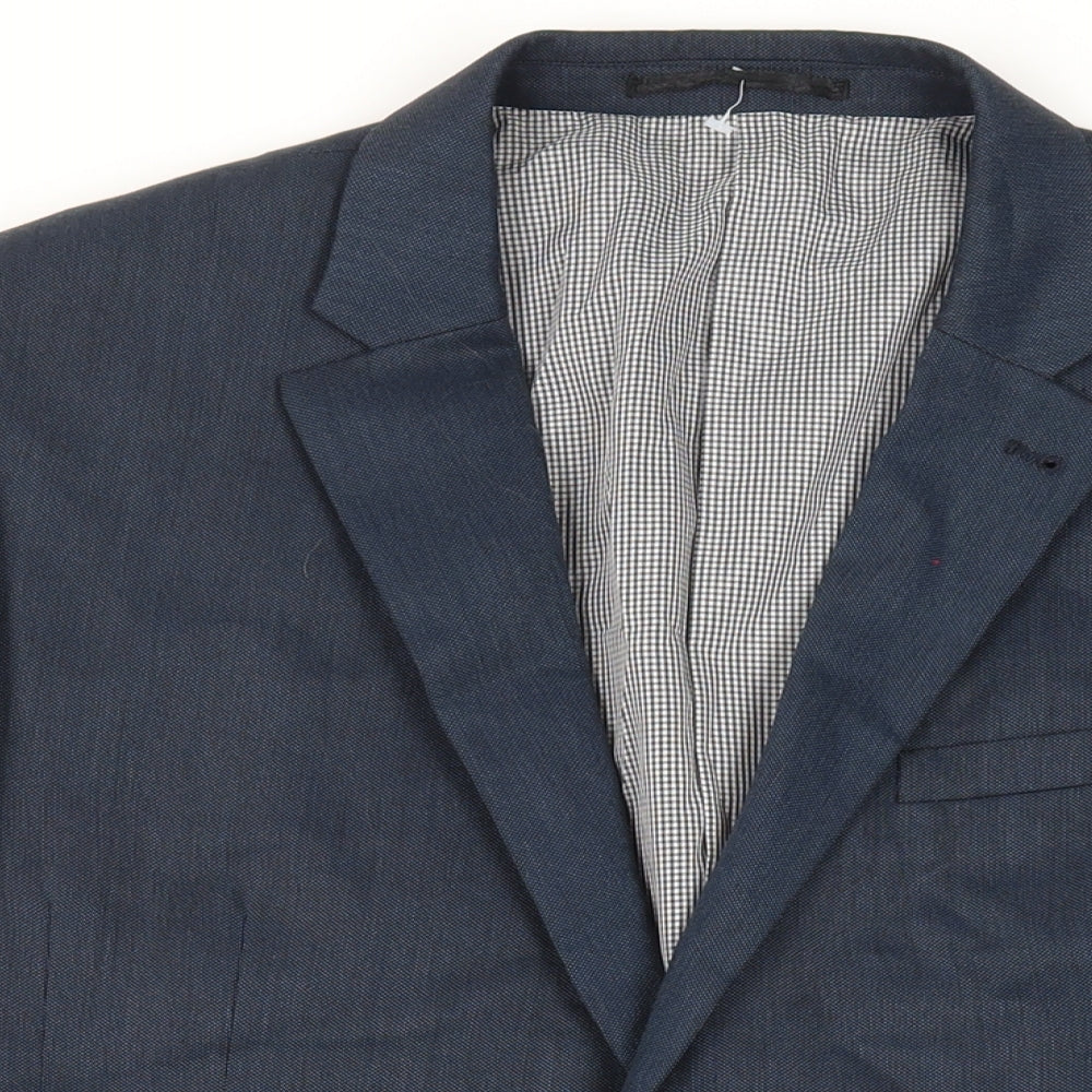 Mens UK Size 44 NEXT Regular Blue Suit Jacket