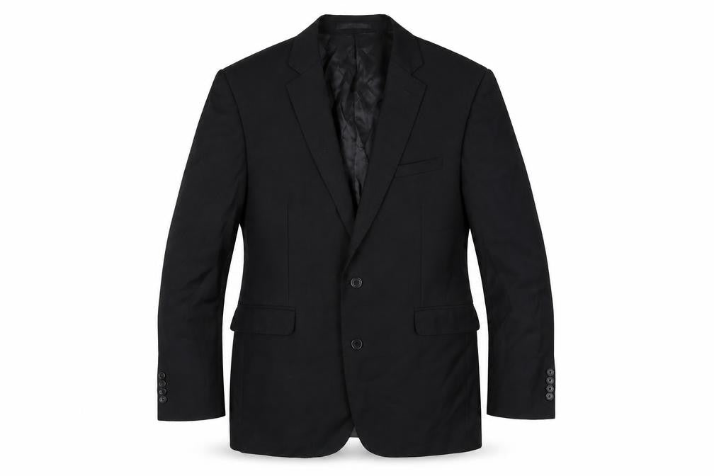 Mens UK Size 44 Cerruti Regular Black Suit Jacket