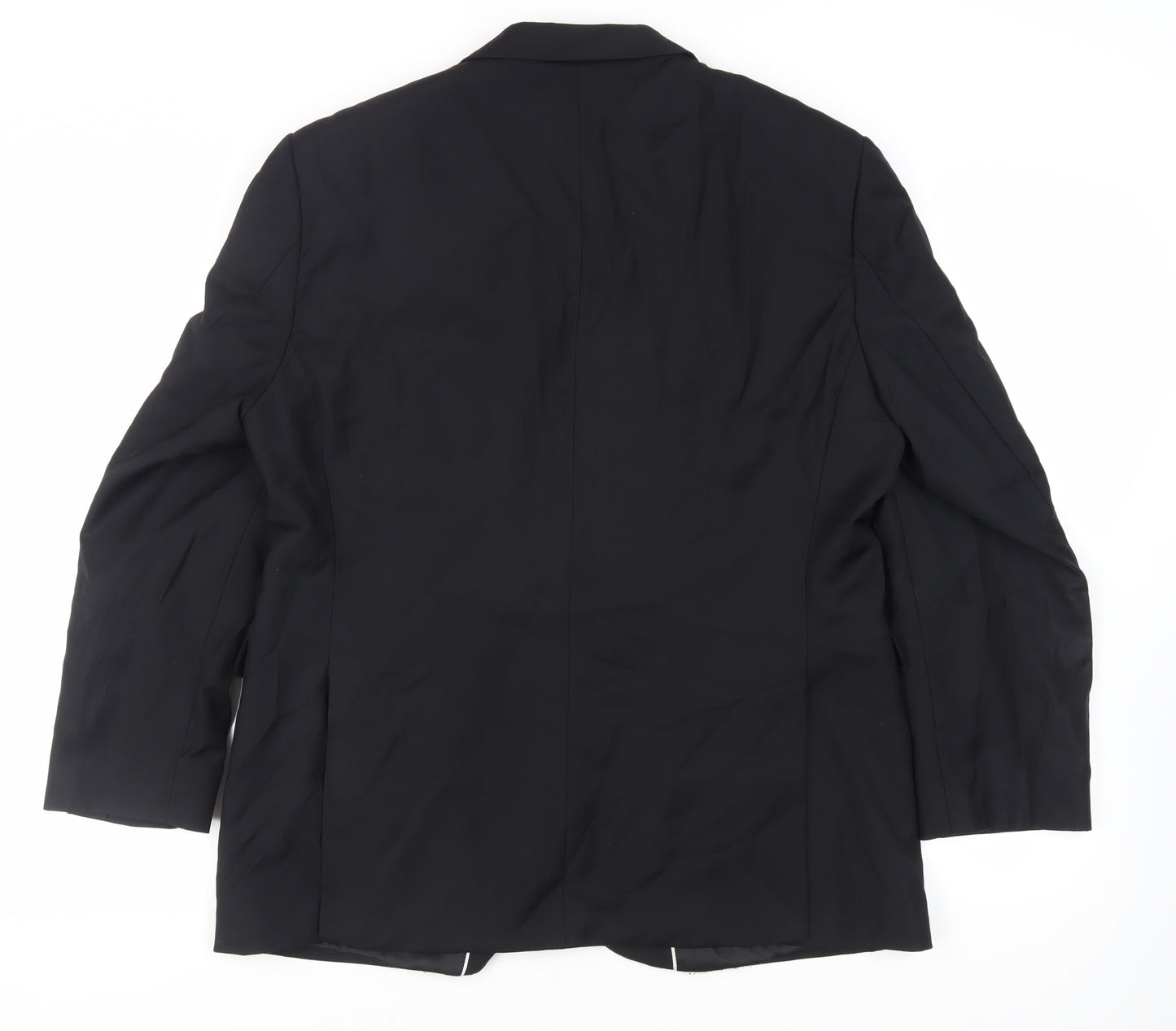 Mens UK Size 44 Cerruti Regular Black Suit Jacket