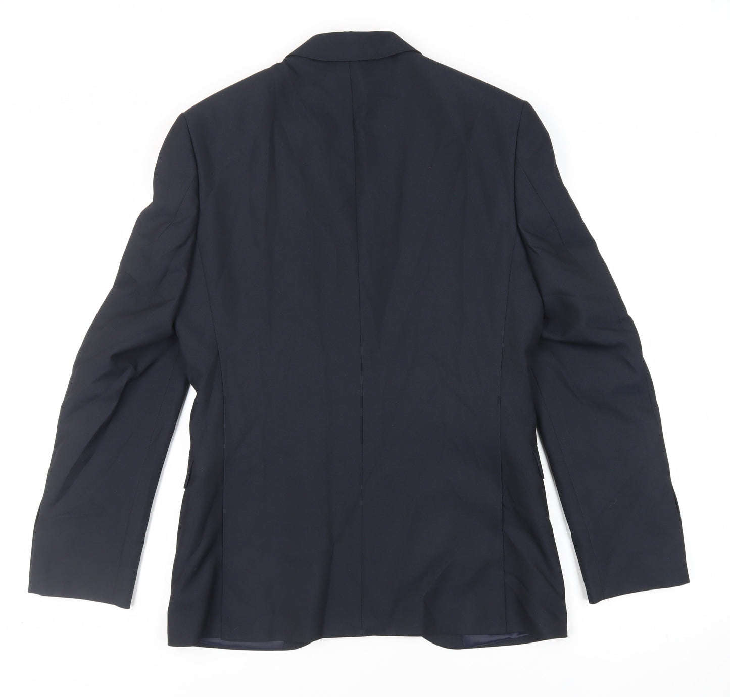 Mens UK Size 38 OneSix5ive Regular Blue Suit Jacket