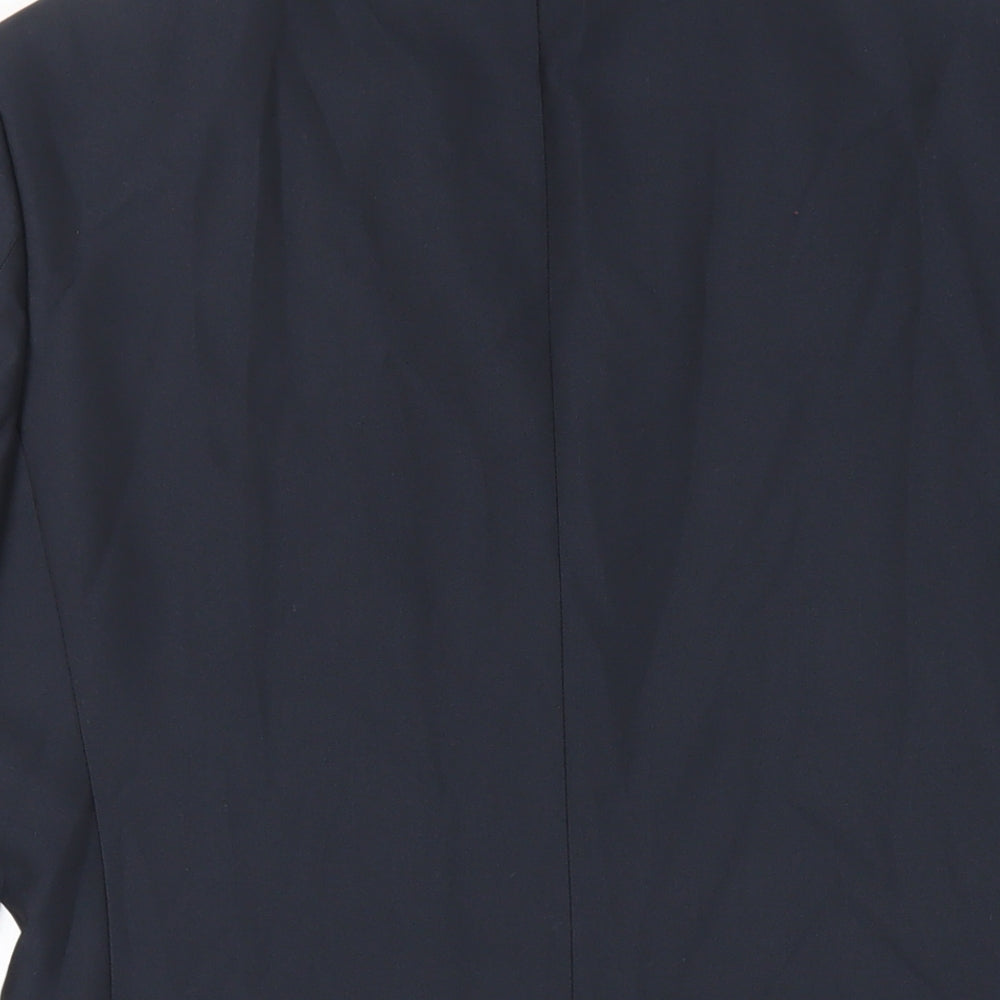Mens UK Size 38 OneSix5ive Regular Blue Suit Jacket