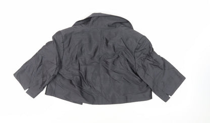 Womens UK Size 10 Gold Grey Jacket