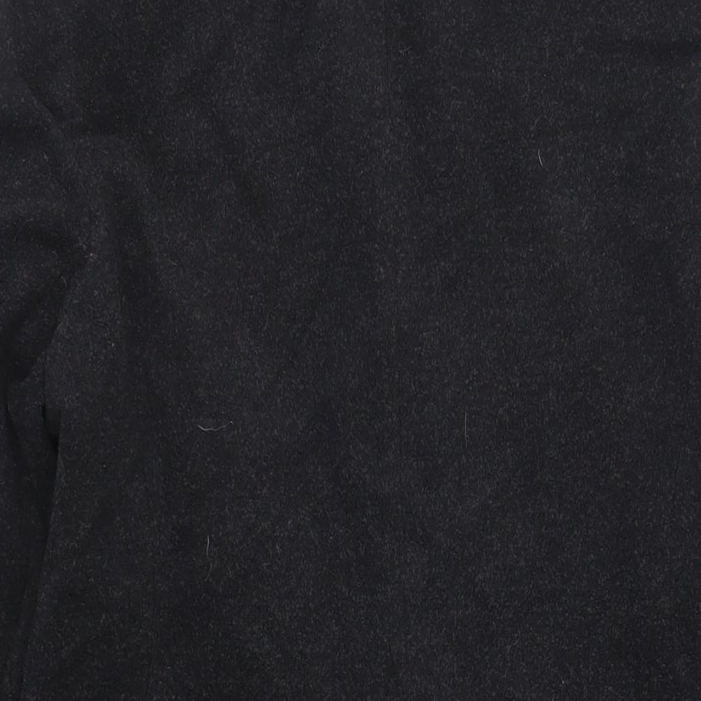 Autonomy Womens Grey Overcoat Coat Size 12 Button