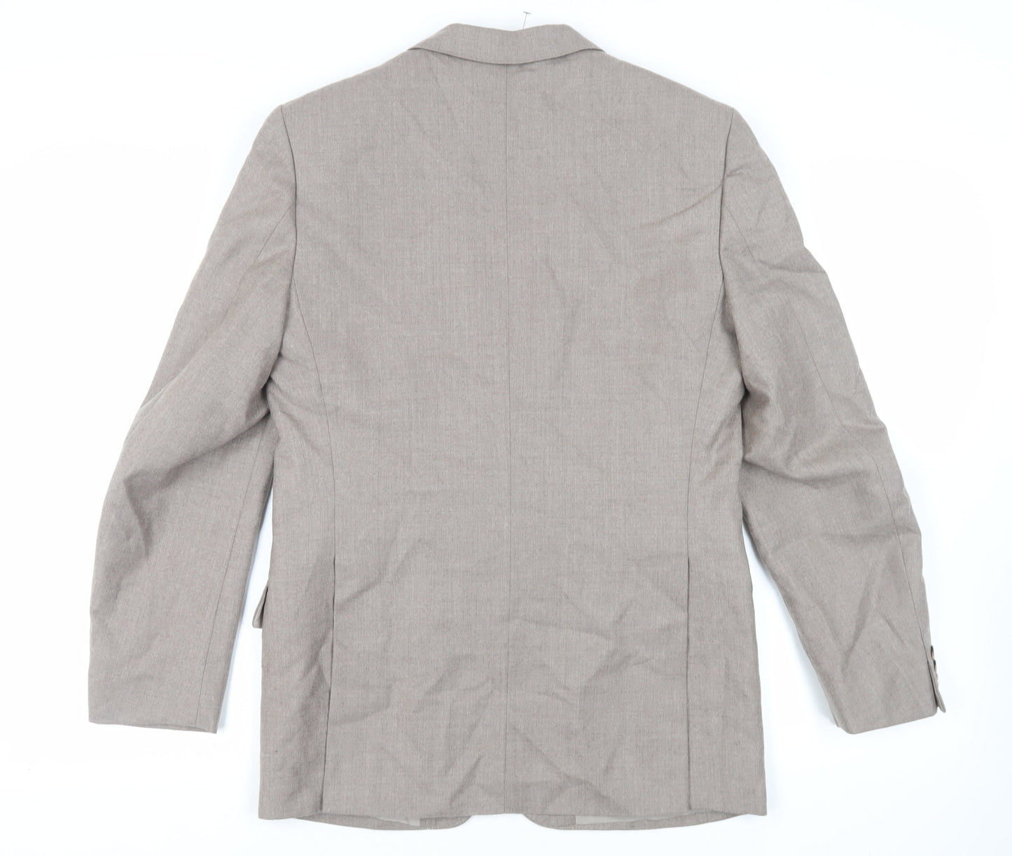Mens UK Size 38 Dunn & Co Regular Beige Suit Jacket