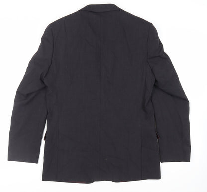 Mens UK Size 40 Marks and Spencer Regular Black Suit Jacket