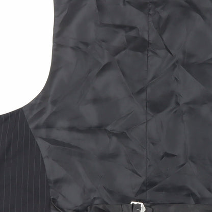 Mens UK Size 44 Pierre Remon Regular Black Suit Jacket
