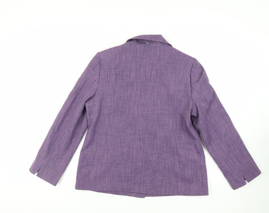 Womens UK Size 16 EWM Purple Jacket