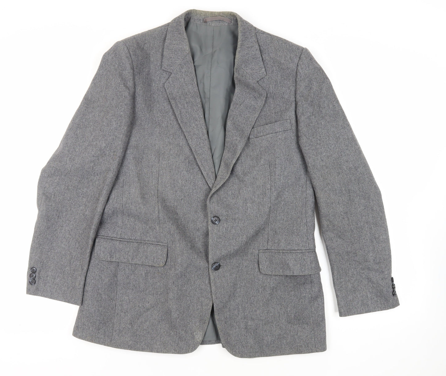 Mens UK Size 40 Canda Regular Grey Suit Jacket