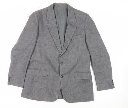 Mens UK Size 40 Canda Regular Grey Suit Jacket