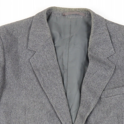 Mens UK Size 40 Canda Regular Grey Suit Jacket