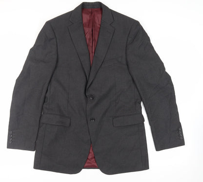 Mens UK Size 46 Marks and Spencer Regular Grey Suit Jacket