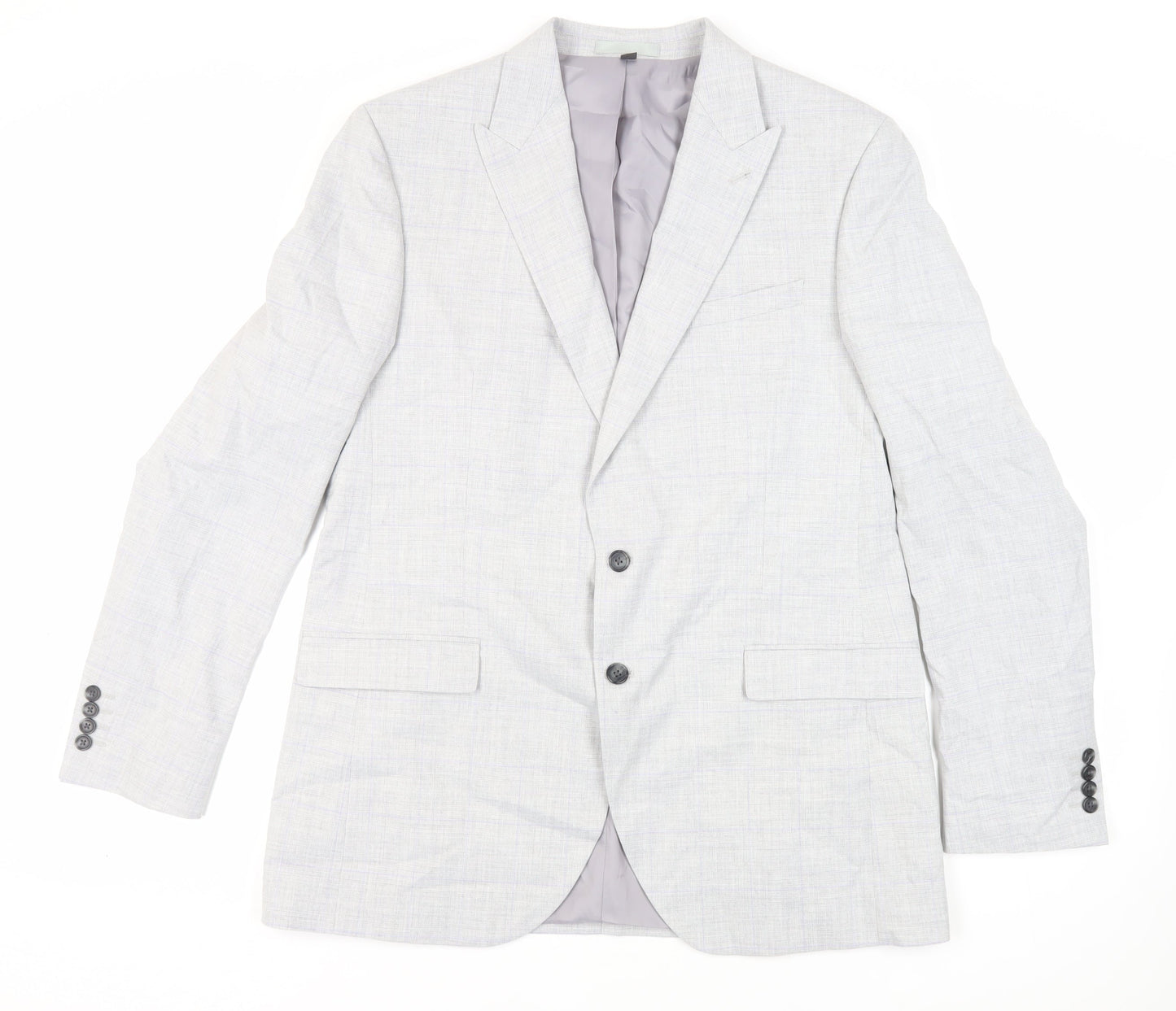 Mens UK Size 44 Marks and Spencer Regular Grey Suit Jacket