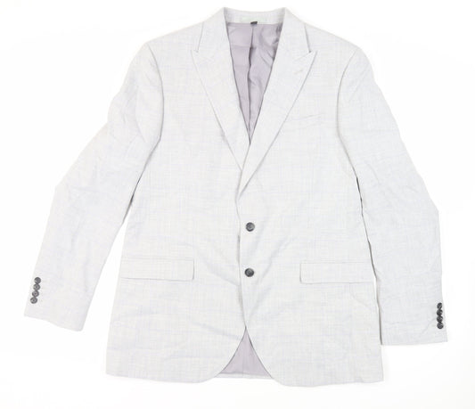 Mens UK Size 44 Marks and Spencer Regular Grey Suit Jacket