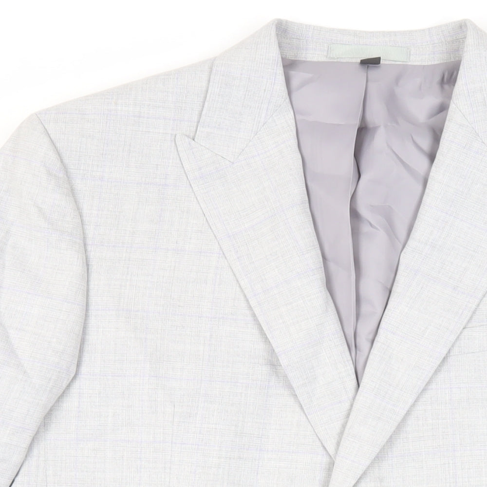 Mens UK Size 44 Marks and Spencer Regular Grey Suit Jacket