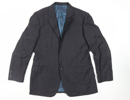 Mens UK Size 40 Marks and Spencer Regular Grey Suit Jacket
