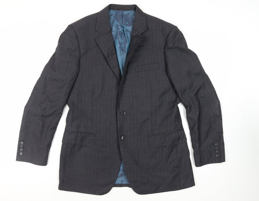 Mens UK Size 40 Marks and Spencer Regular Grey Suit Jacket